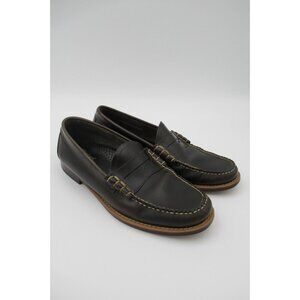 GH Bass Weejuns Men 10 D Larson Penny Loafer Shoes Brown Leather Slip On Classic